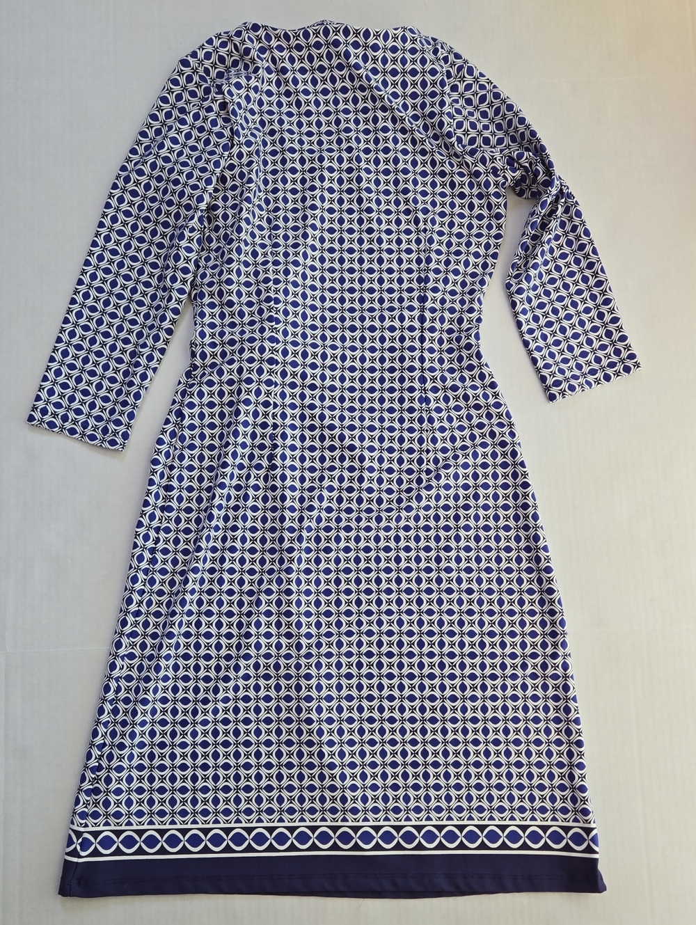 Talbots Jersey Side Tie Shift Dress, Petite NWT - Picture 3 of 9